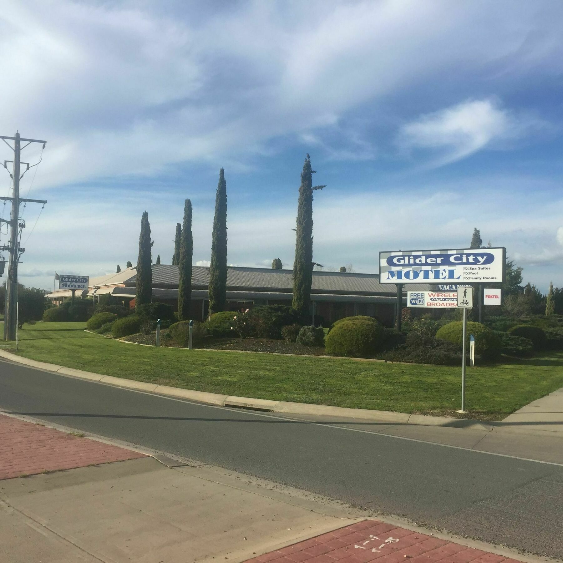 Glider City Motel Benalla Exterior foto